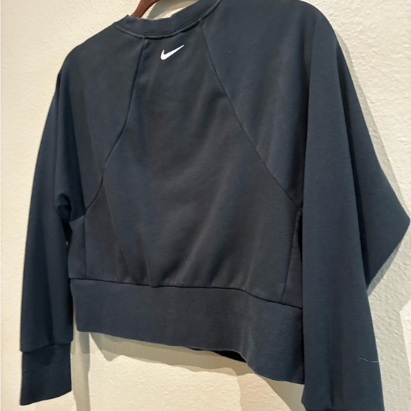 Nike Women's Black Crew Neck Sweater - Picture 6 of 8